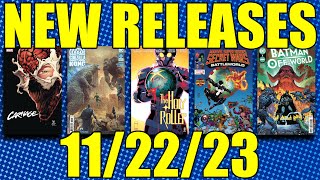 New Comic Books for 11-22-2023.