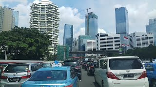 Jalan Jendral Sudirman Jakarta Desember 2018