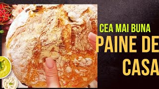 Paine de casa / Secretul pentru cea mai buna paine cu coaja crocanta