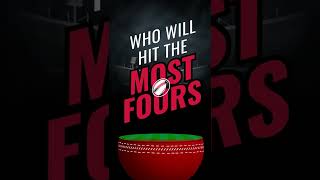 Virat Kohli VS Jose Butler  Who can hit the Most Fours in the IPL Match