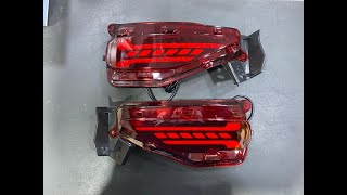 Toyota Fortuner Rear Bumper LED Reflector Light