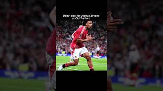 Debut goal for Joshua Zirkzee at Old Trafford