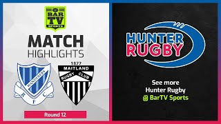 Wanderers v Maitland Blacks - Round 12 Hunter Rugby | Hunter Rugby 2022