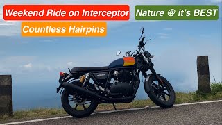 Weekend Ride to a Hill top - Interceptor 650 - Countless Hairpins - Exploring the beauty of Nature