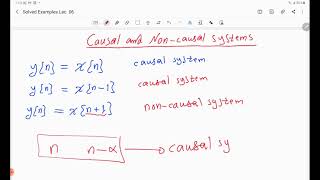 Causal and Non causal Systems Part 02