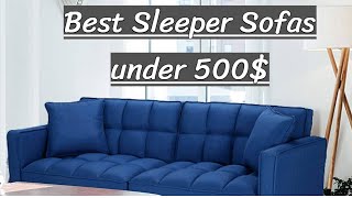 5 Best Sleeper Sofas under 500$ in 2021