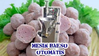 JUAL MESIN MEATBALL MAKER MBM S300 ALAT PEMBUAT PENTOL BAKSO SAPI IKAN OTOMATIS CEPAT SISTEM SENDOK