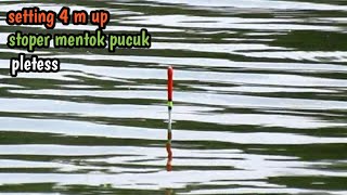 Mancing di waduk Logung, Ikanya kalau nggak dalam nggak mau makan.