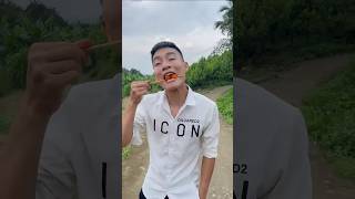 Tôi ăn lá và ném ớt nhưng chúng bị ăn mất😂#viralvideo #funny #shorts #subscribe