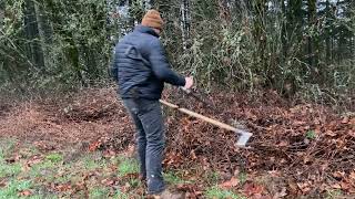 Scythe with Two Handles