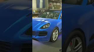 Customizing a car in gta 5 #gta5 #gta5gameplay #franklin #ytshorts #porsche #porschecayenne