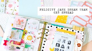 "Dream Team" 6x8 Spread | Felicity Jane