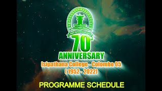 ISIPATHANA COLLEGE 70TH ANNIVERSARY