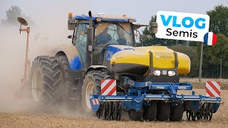 New Holland JUMELÉ aux SEMIS + SURPRISE de NOËL !