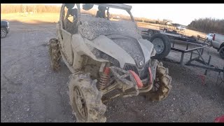 Can Am Maverick 1000 on 33 inch BKT’s Breaks THREE axles