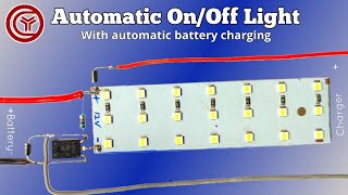 12v automatic emergency light circuit