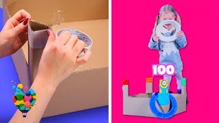 DIY Game From Cardboard Box For Kids! Fun and Easy Handmade Game For The Whole Family | A+ hacks