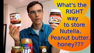 Ingenious! You're storing your Nutella, Peanut Butter, and Honey all wrong!!!