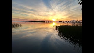 закаты на Иваньковском водохранилище