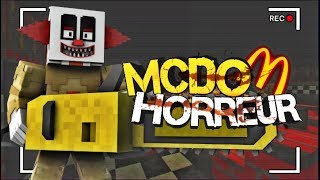 L’EMPLOYÉ DU MACDO EST DEVENU UN TUEUR ! MCDONALD'S HORREUR MINECRAFT | FR