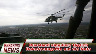 Russland verletzt den NATO-Luftraum mit der Bedrohung durch einen „Hubschrauber-Raketenangriff“.