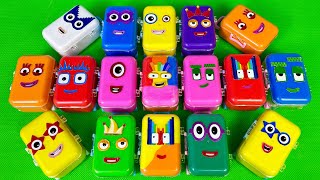 Looking For All Numberblocks Suitcase Clay With Mixed Shapes Slime - Satisfying Slime ASRM