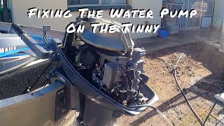 How to replace the impeller on Yamaha 25hp outboard