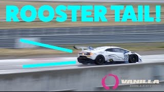 Lamborghini Huracan ROOSTER TAIL !!!