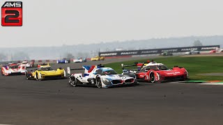 AMS2 | VR | BMW M Hybrid V8 in a multiclass race at Silverstone |