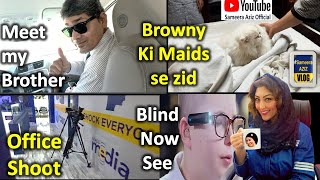 Face Reveal of my brother Fahad Aziz | AI   Eye Revolution | Arab culture Fashion #sameeraazizvlog