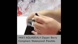 YKK® AQUASEAL® Zipper #shorts #zipper #waterproof