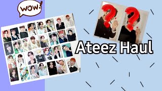 Ateez haul! (A lot of pcs, Summer MD Binder and Postcards)