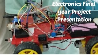 Electronics Final Year 2023-24 Student Project Presentation at GP Gonda