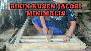 BIKIN KUSEN JALOSI MINIMALIS