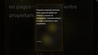 Las pequeñas empresas en EE.UU. continúan enfrentándose a los altos costos de los alquileres