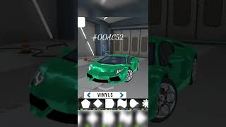 Best Colour Codes In CPM #CARPARKINGMULTIPLAYER #SHORTS