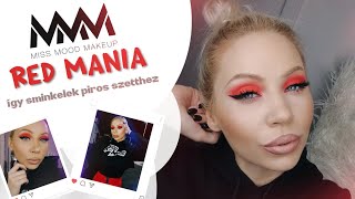 Így sminkelek piros szetthez  - 🔴INSTA LOOK🔴 - MISS MOOD MAKEUP