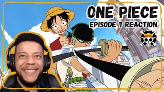 Acrobat Cabaji Stepped Up to Zoro and Was Handled!! | One Piece Season 1 Episode 7 Reaction