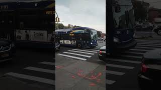 MTA bus: 2023 XD40 #7904 with dest NYCT bus running on B42