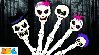 🔴Skeleton Finger Family💀 | SCARY SKELETONS DANCING | Spooky Songs for kids