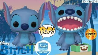 Disney Lilo and Stitch: Funko Pop Stitch with Record Player Review! Funko Shop Chase!