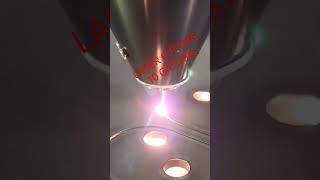 Laser cutting steel on our Amada laser