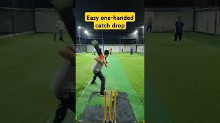 One-handed catch drop by the fielder lucky batsman