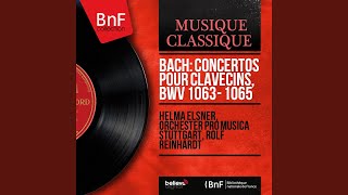 Concerto pour 3 clavecins in D Minor, BWV 1063: I. —