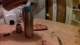 Micro cafetière de bivouac