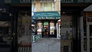 Casa Della Mozzarella in the bronx where they’re known for making fresh mozzarella! #italianfood