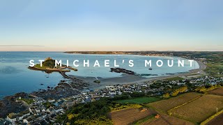 St Michael's Mount - From The Air (Summer Sunrise) DJI Inspire 2 X7