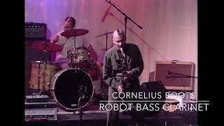 Rock Bass Clarinet: Cornelius Boots & Faun Tumnus "Shadowplay" feat. robot bass clarinet, LIVE 1998