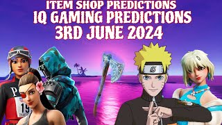 June 3rd 2024 Fortnite Item Shop CONFIRMED / Fortnite Early Item Shop Prediction June 3rd