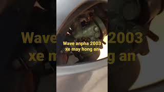 (Đã bán) wave alpha 2003. shop xe máy hồng an độc lạ đẹp chất lượng nhất Sài Gòn.